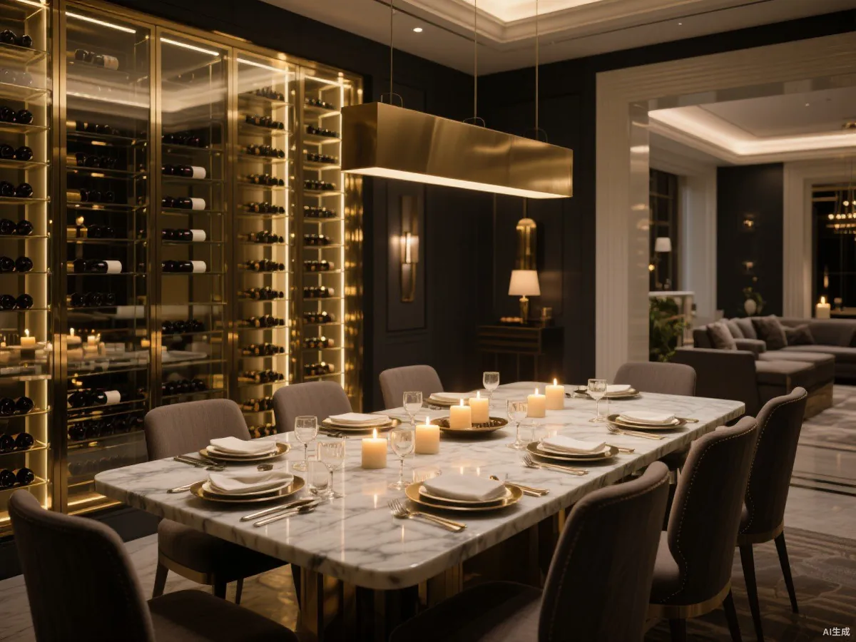 Wine cellar tasting room